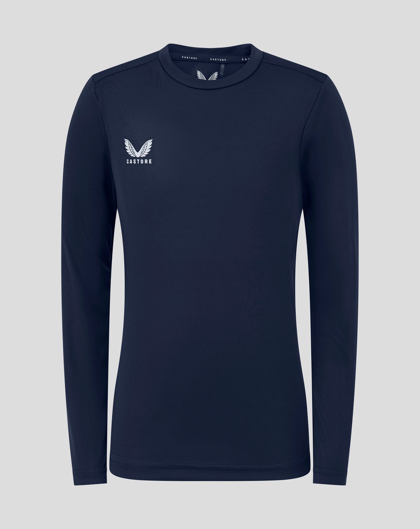 Junior Long Sleeve Performance Tee - Peacoat