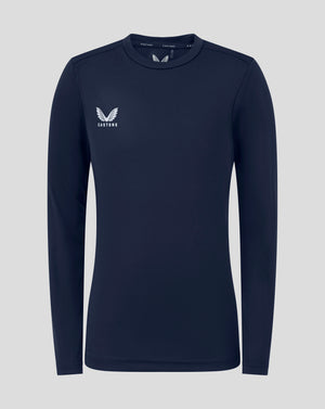 Junior Long Sleeve Performance Tee - Peacoat