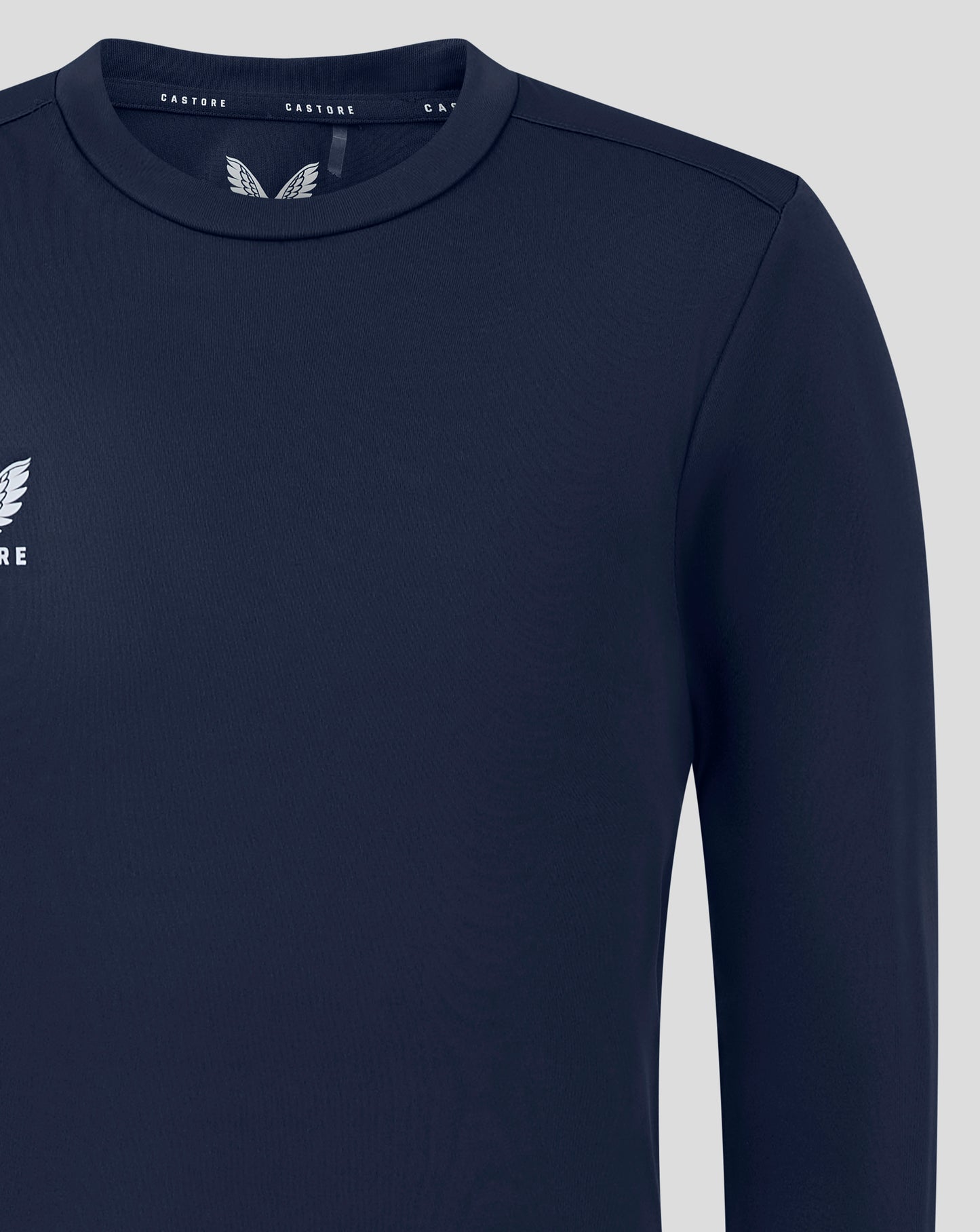 Junior Long Sleeve Performance Tee - Peacoat