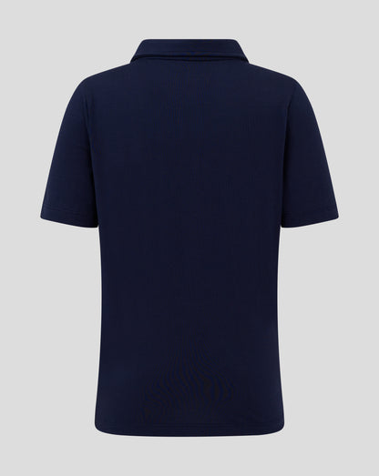 Junior Cotton Leisure Polo - Peacoat