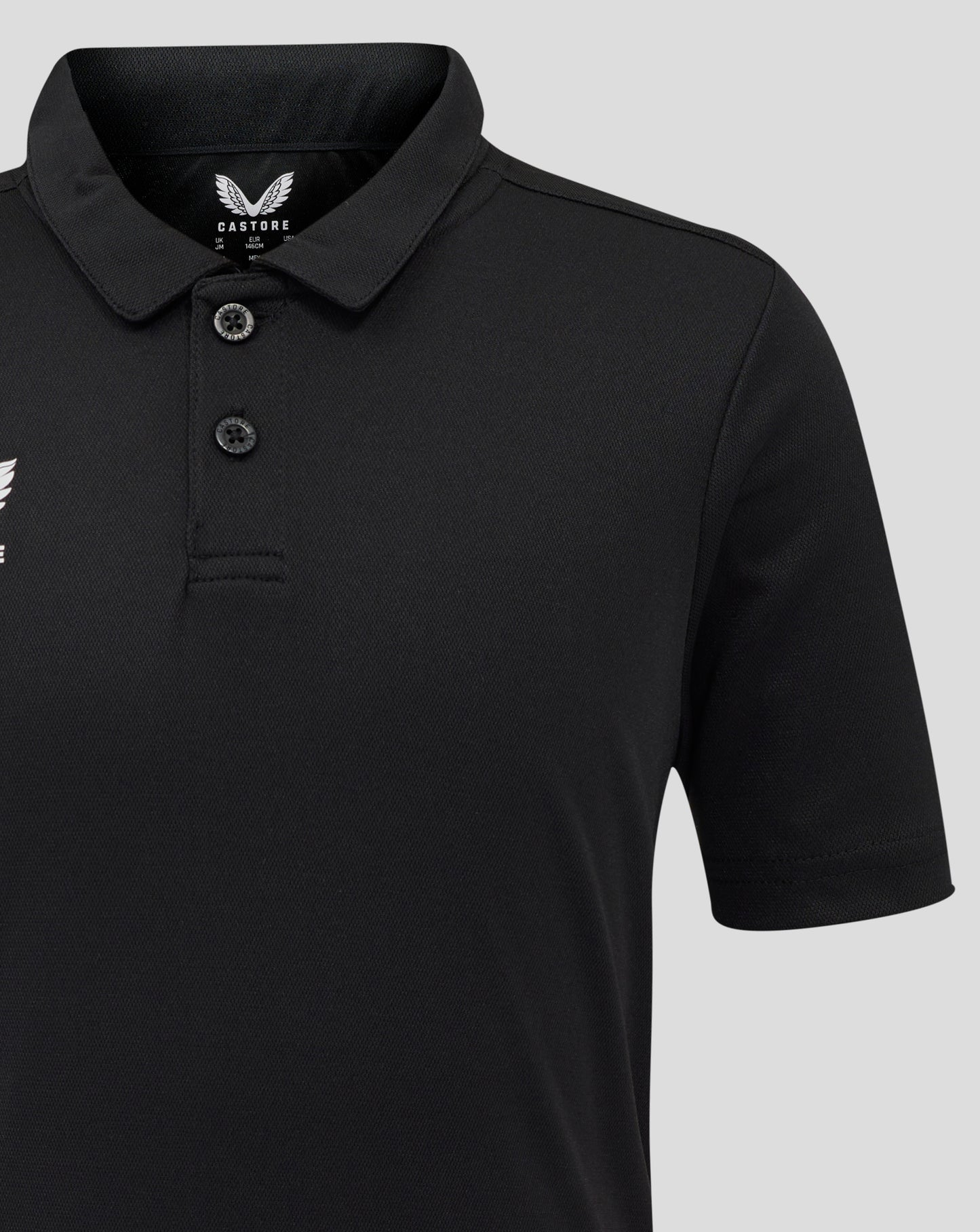 Junior Performance Polo - Caviar
