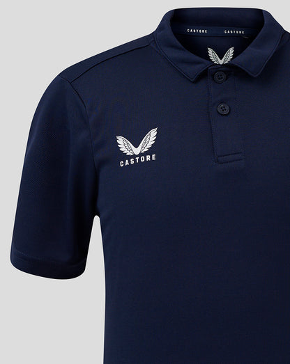 Junior Performance Polo - Peacoat