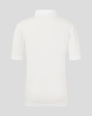 Junior Performance Polo - Brilliant White