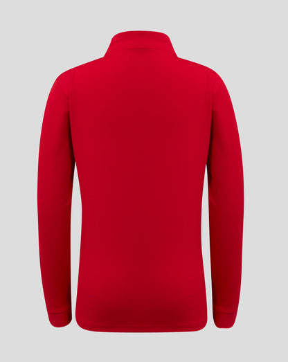 Junior 1/4 Zip - True Red