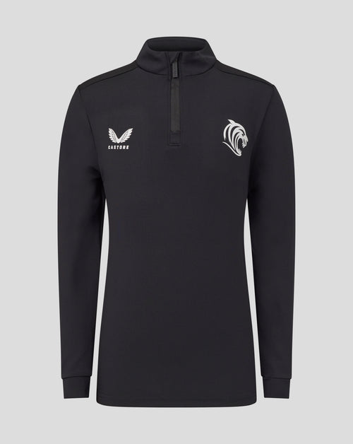 Leicester Tigers Junior 25/26 Training Midlayer - Caviar