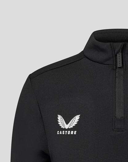 Leicester Tigers Junior 25/26 Training Midlayer - Caviar