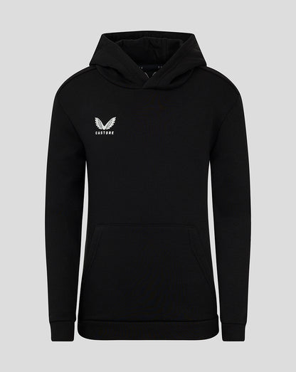 Junior Cotton Leisure Hoodie - Caviar