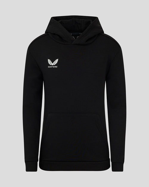 Junior Cotton Leisure Hoodie - Caviar