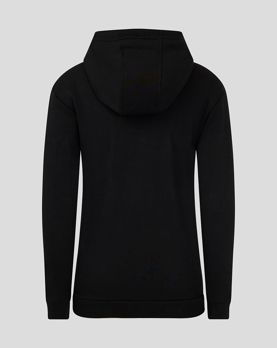 Junior Cotton Leisure Hoodie - Caviar