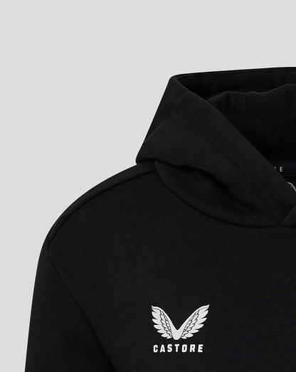Junior Cotton Leisure Hoodie - Caviar