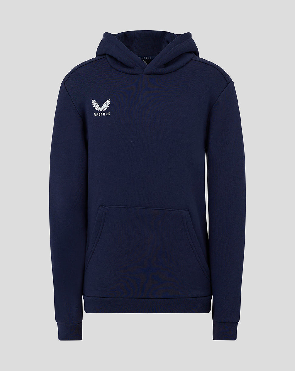 Junior Cotton Leisure Hoodie - Peacoat