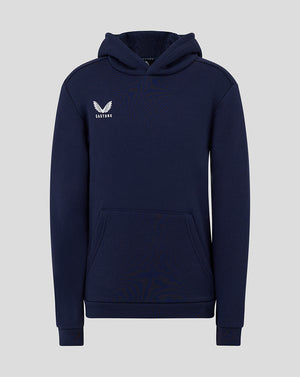 Junior Cotton Leisure Hoodie - Peacoat