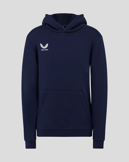 Junior Cotton Leisure Hoodie - Peacoat