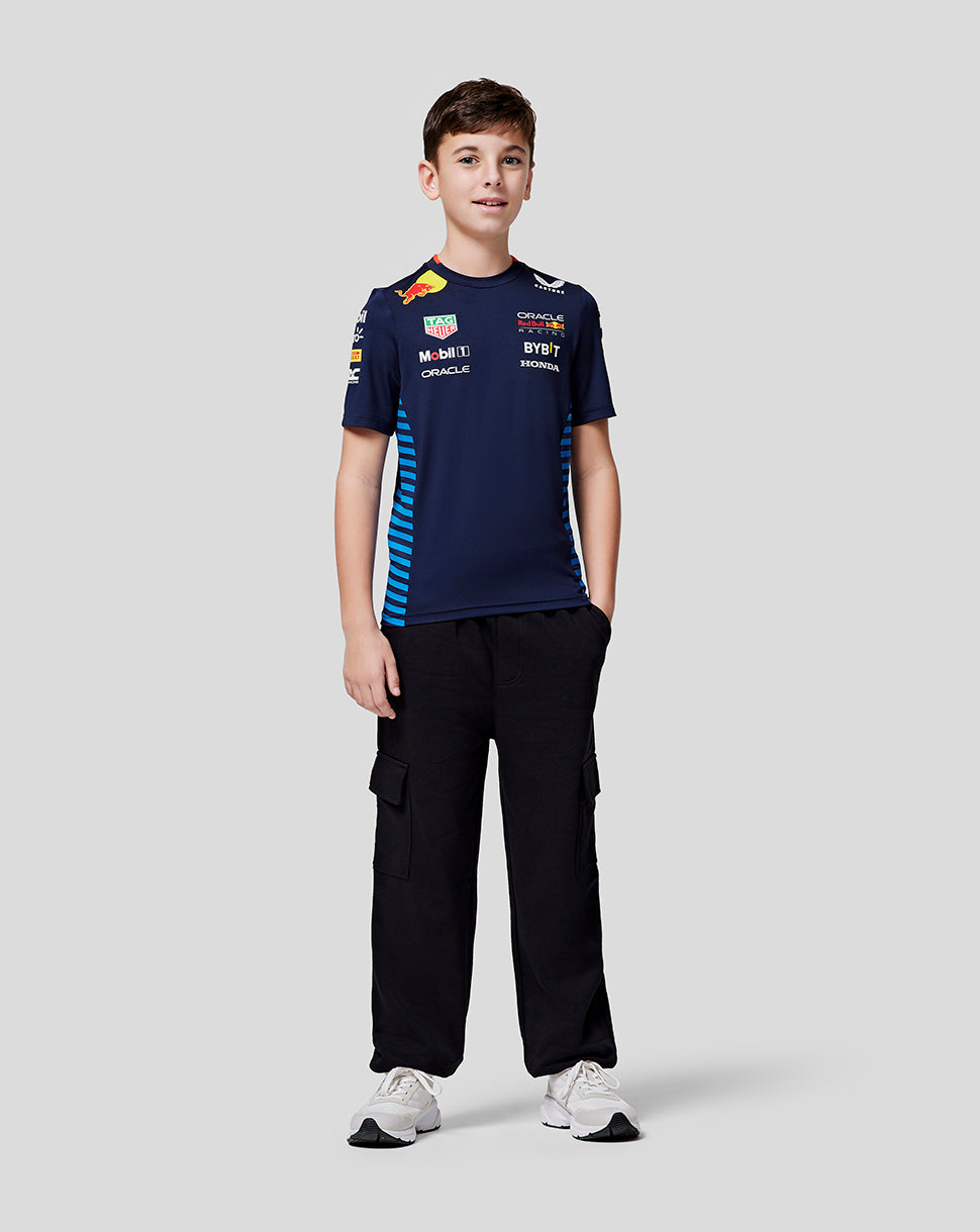 Oracle Red Bull Racing Junior Official Teamline Set Up Tee - Night Sky - Night Sky
