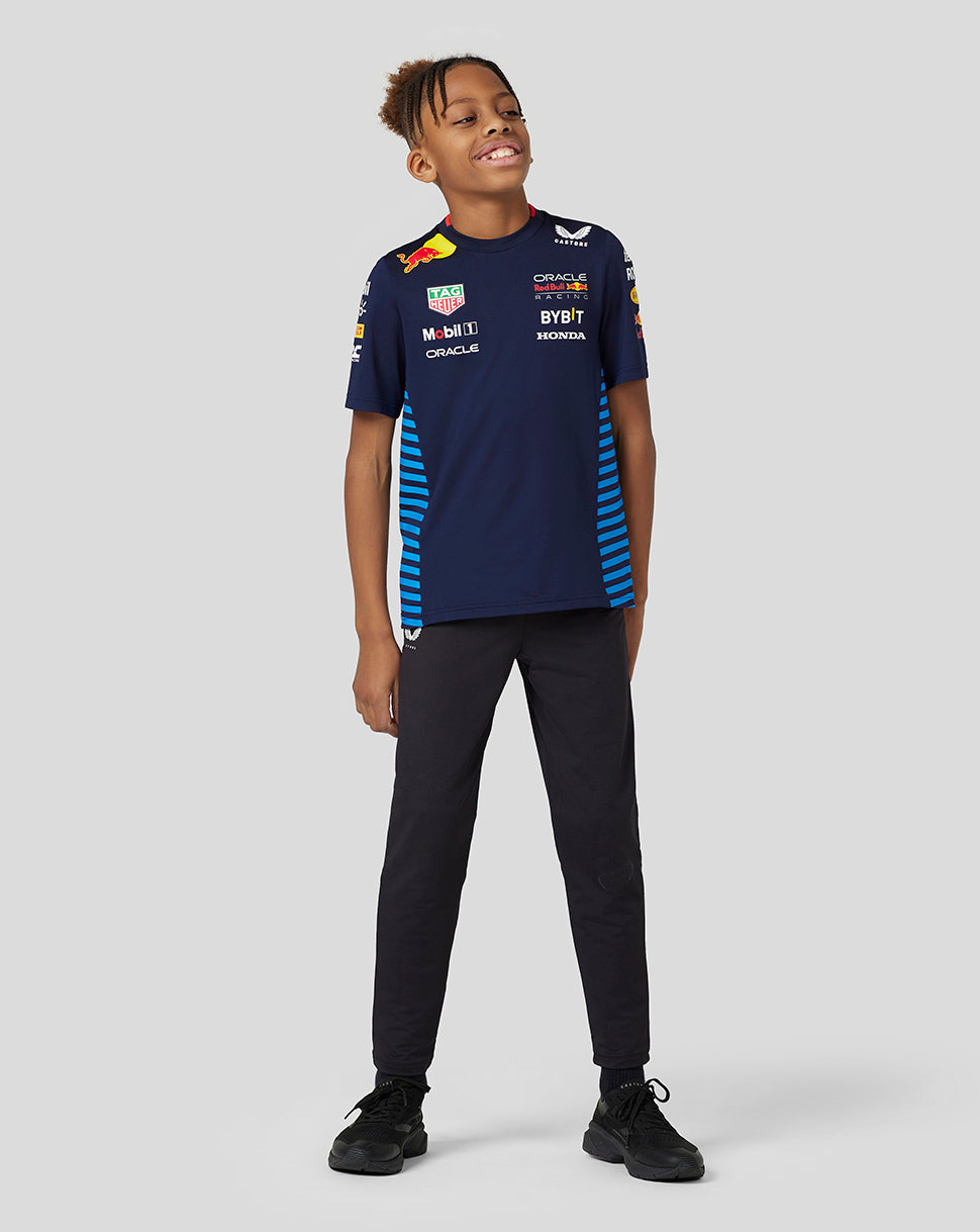Oracle Red Bull Racing Junior Official Teamline Set Up Tee - Night Sky - Night Sky