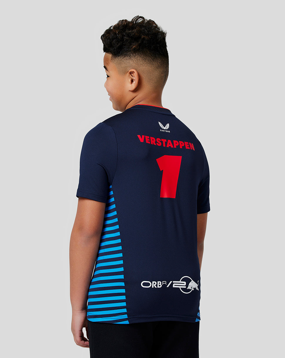 Oracle Red Bull Racing Junior Official Teamline Max Verstappen T-Shirt - Night Sky - Night Sky
