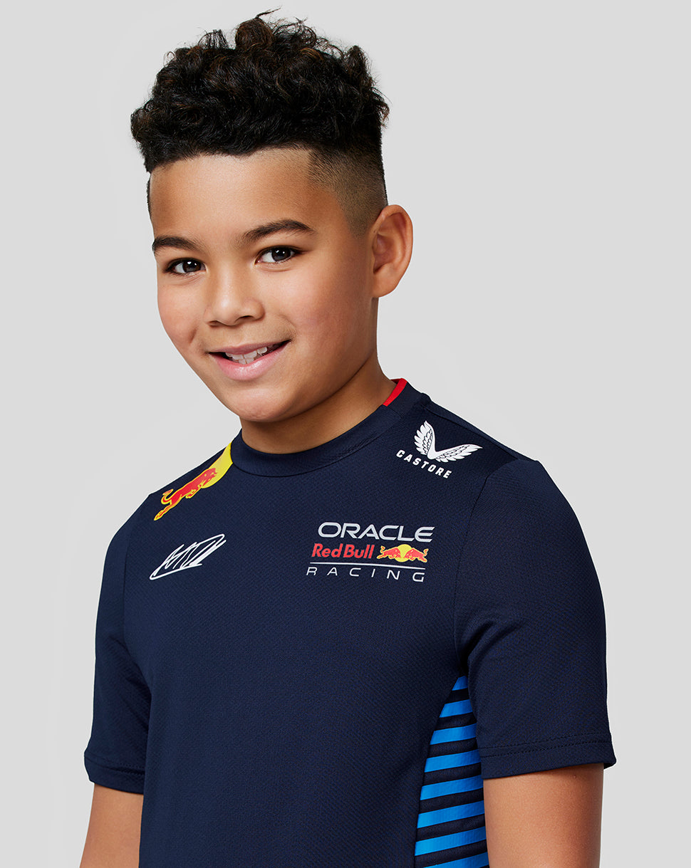 Oracle Red Bull Racing Junior Official Teamline Max Verstappen T-Shirt - Night Sky - Night Sky
