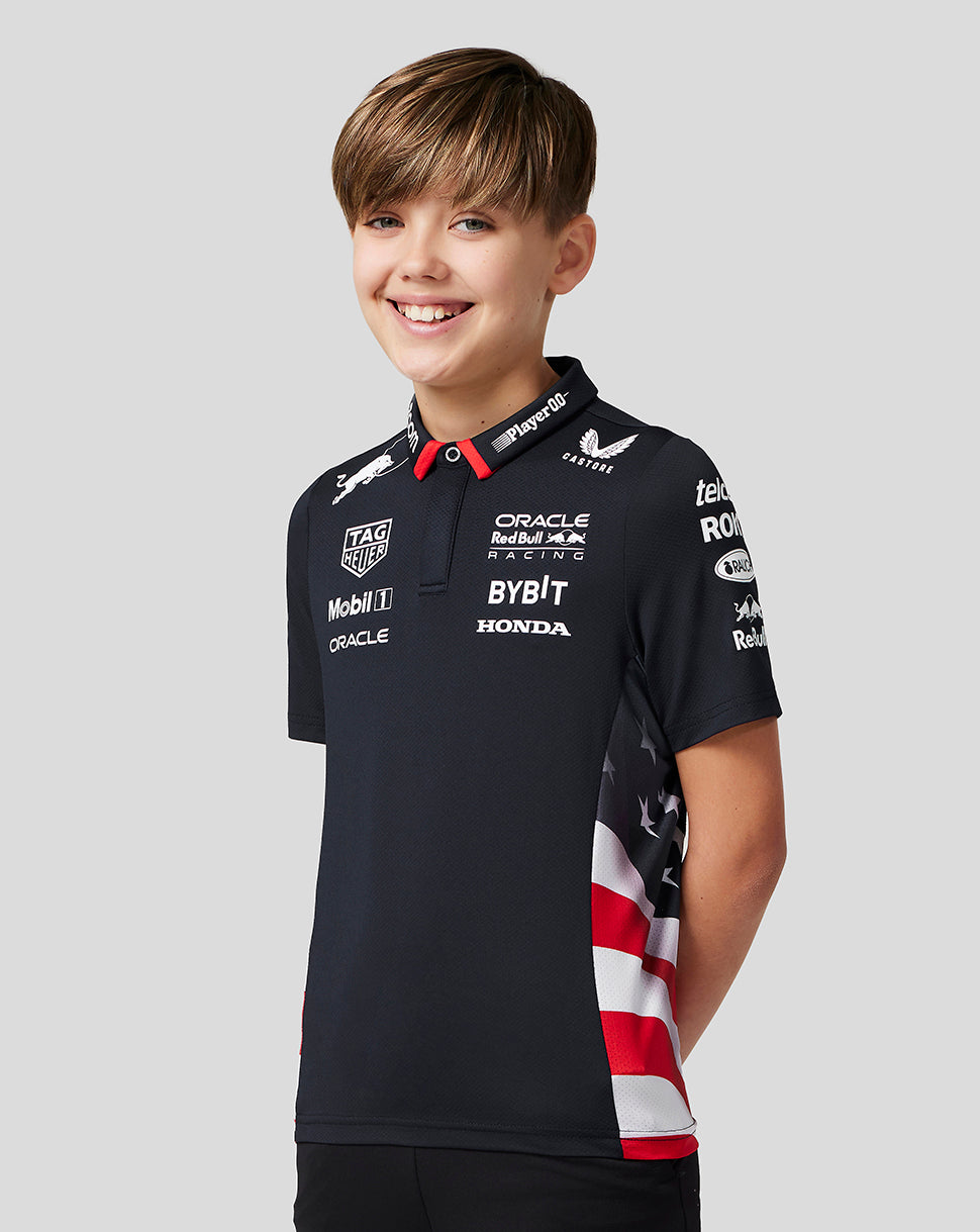 Polo Oracle Red Bull Racing Junior Official Teamline America Race Team – Cielo nocturno - Night Sky