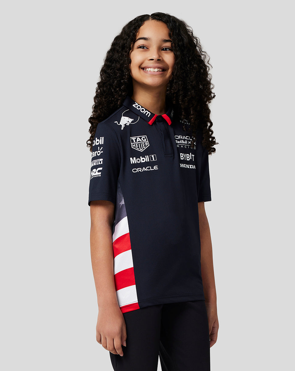 Polo Oracle Red Bull Racing Junior Official Teamline America Race Team – Cielo nocturno - Night Sky