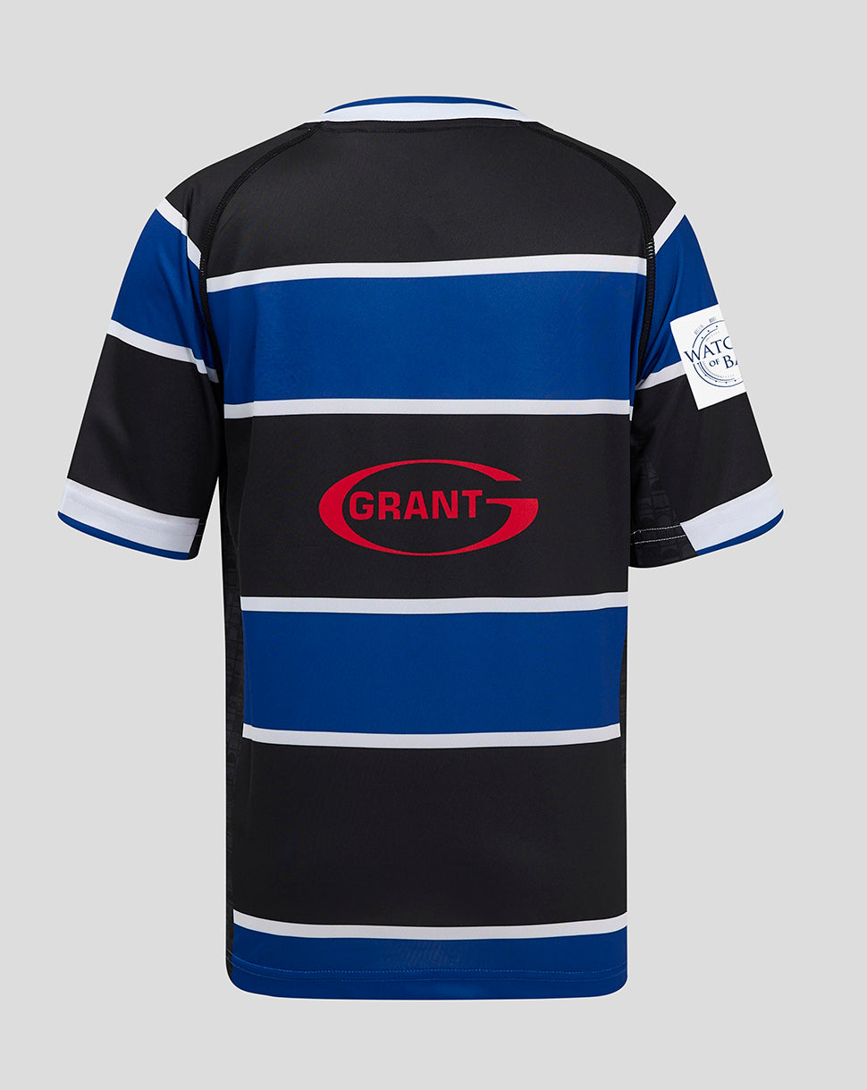 Bath Rugby Junior 24/25 Heim Trikot - Surf The Web/Caviar