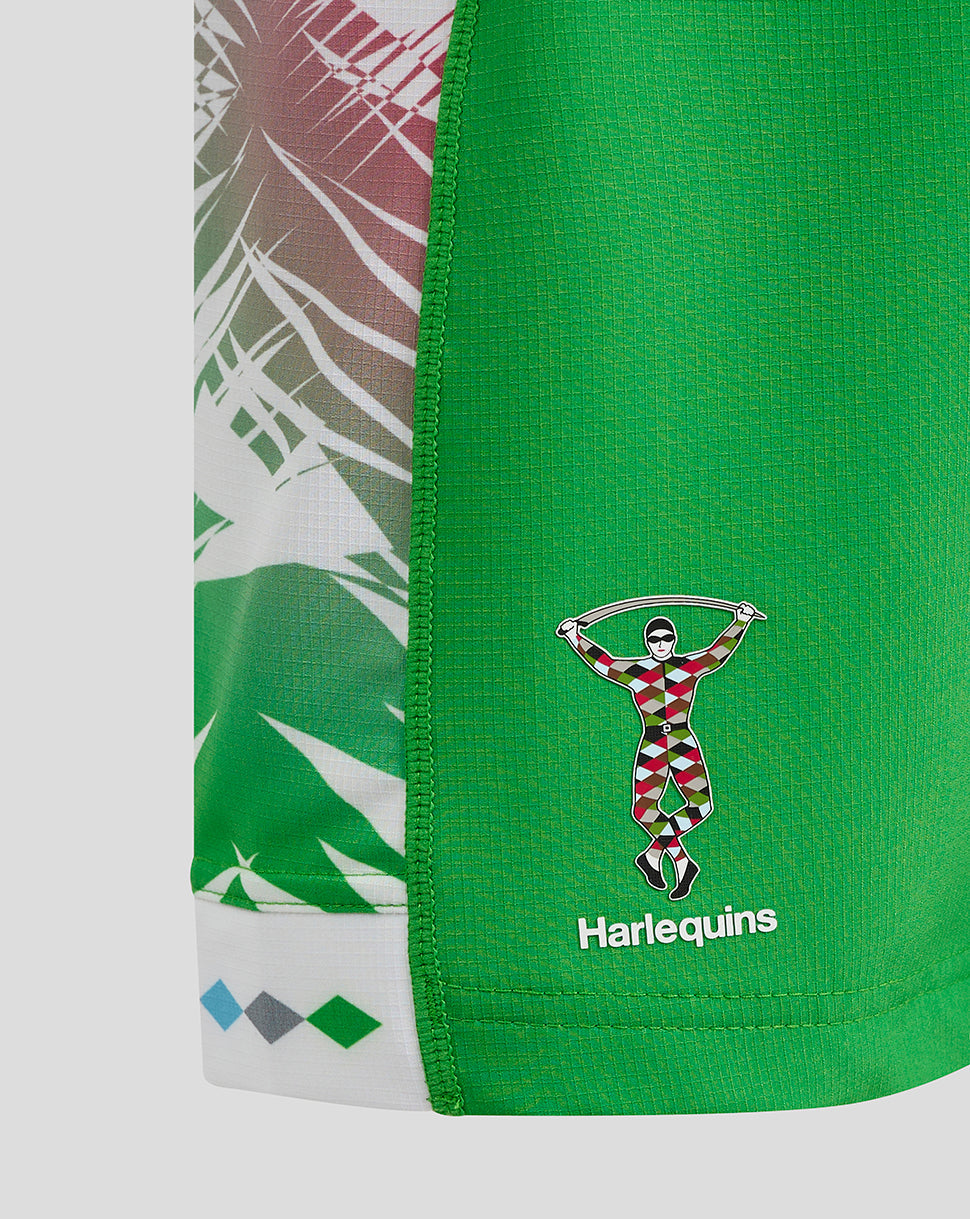 Pantalón corto Harlequins Junior 24/25 Visitante - Verde