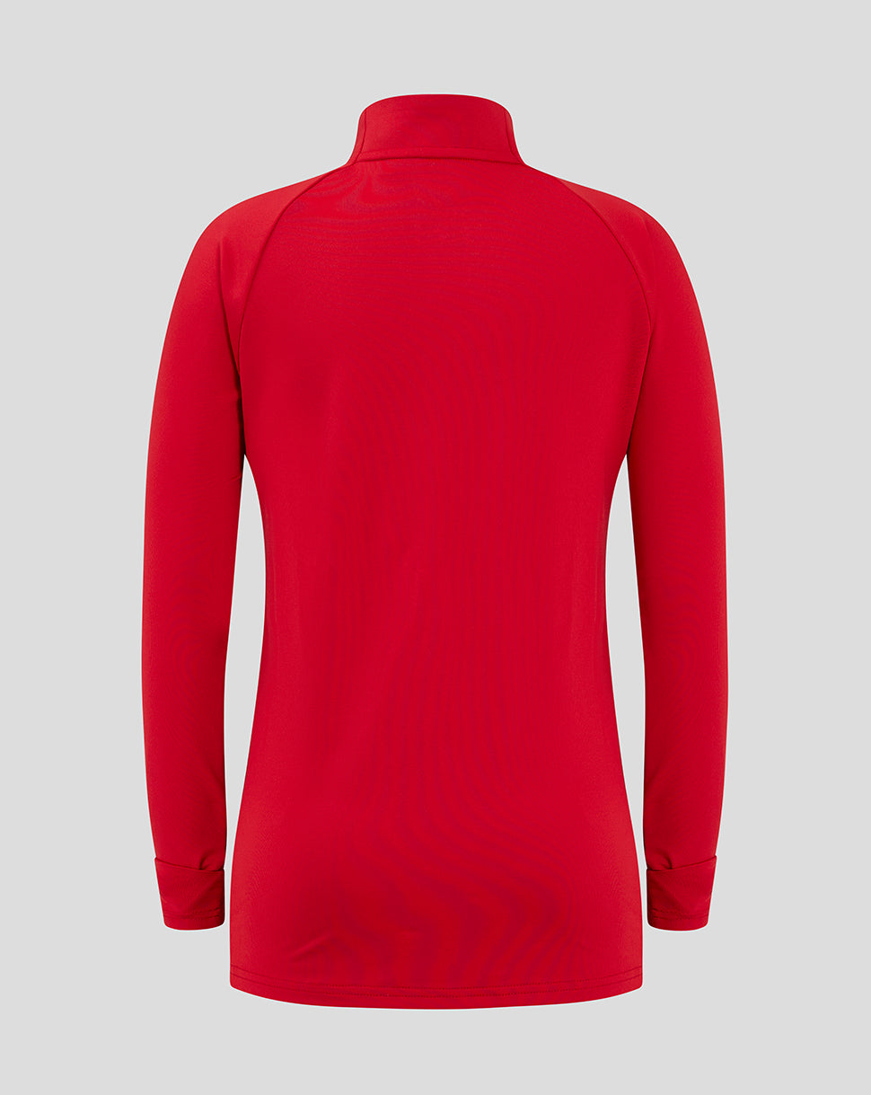 Scarlets Junior 24/25 Pro Players 1/4 Zip Midlayer