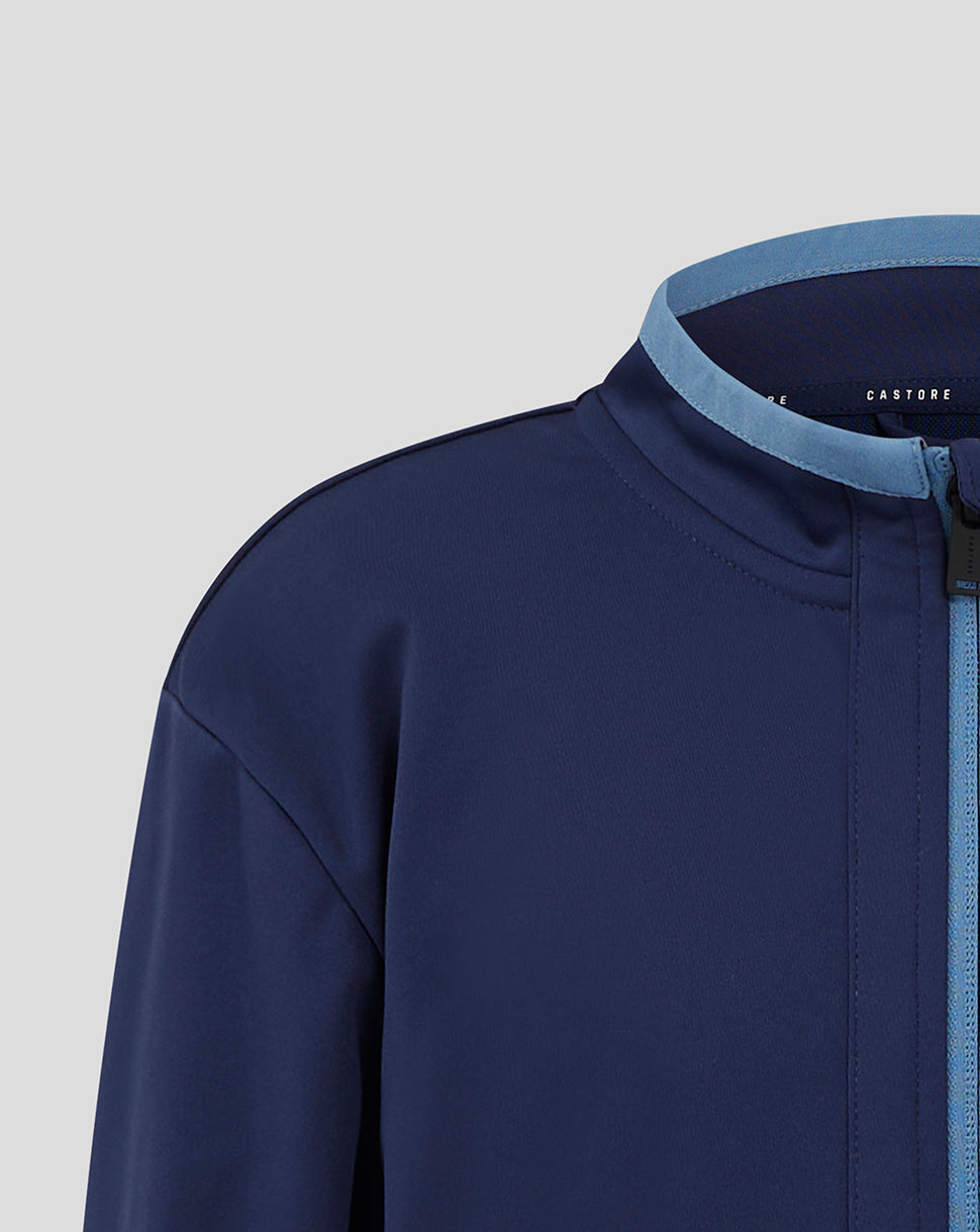 Rangers Junior 24/25 Travel Jacke - Marineblau