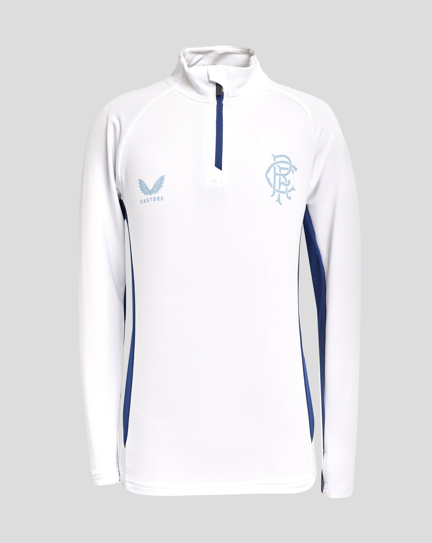 Rangers 24/25 Junior Pro Players 1/4 Zip/Pant Suit