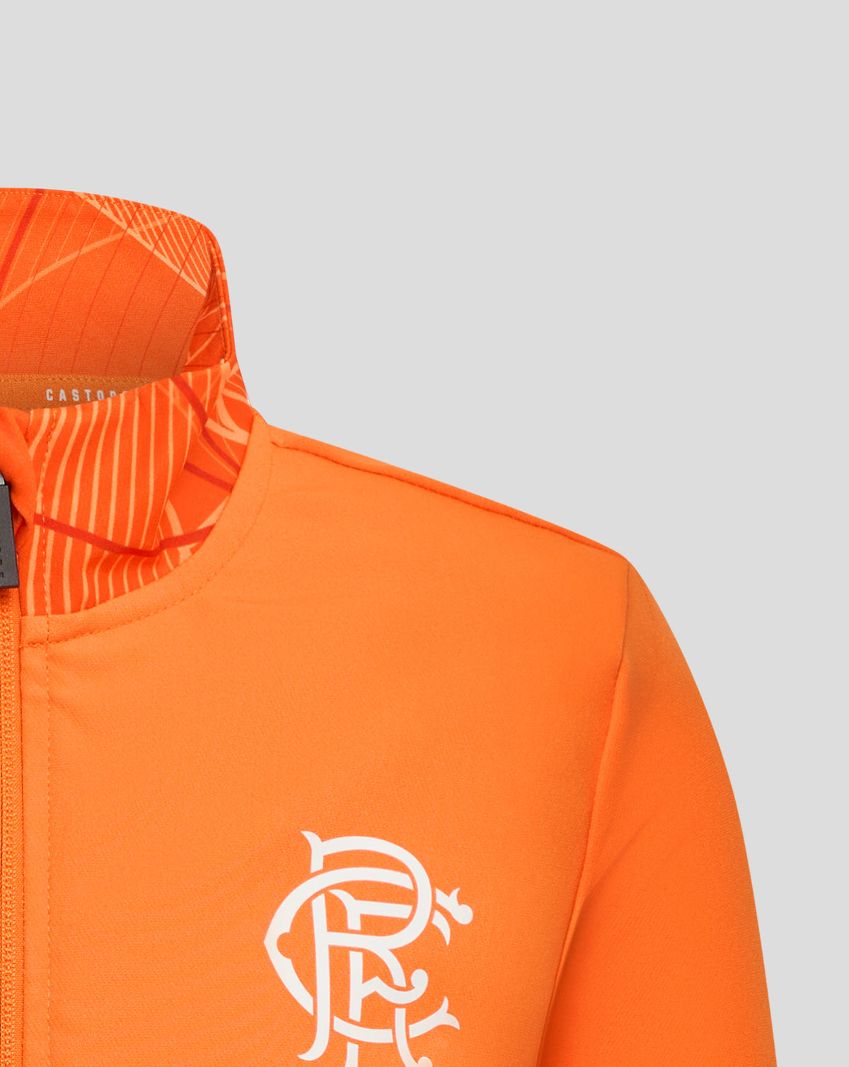 Rangers 24/25 Junior League Matchday Anthem Jacke - Leuchtendes Orange