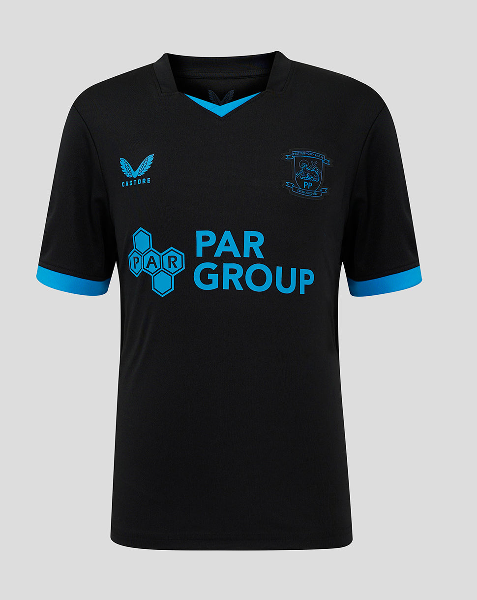 Preston Junior 24/25 Ausweich Trikot - Schwarz