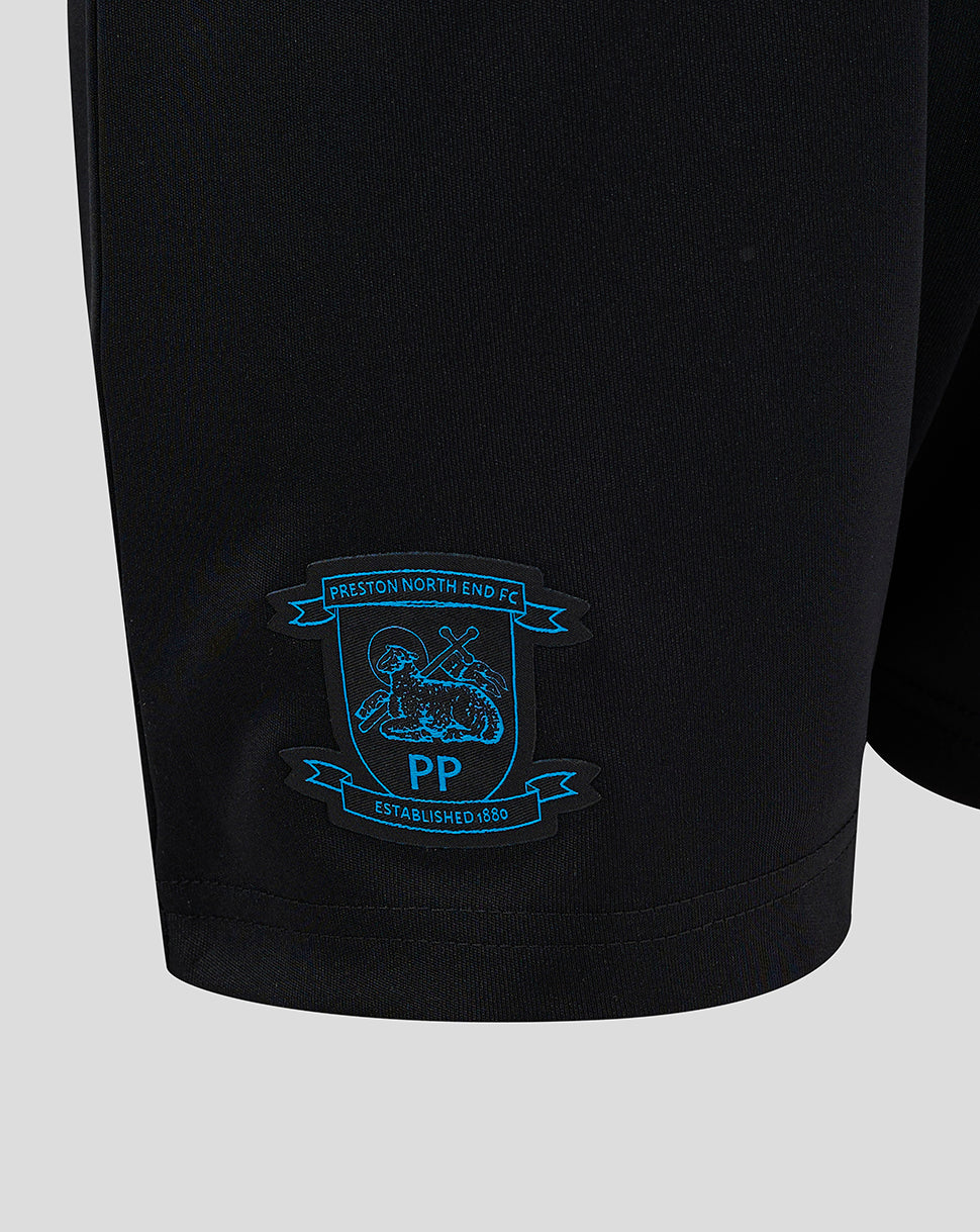 Preston Junior 24/25 Third Shorts - Black