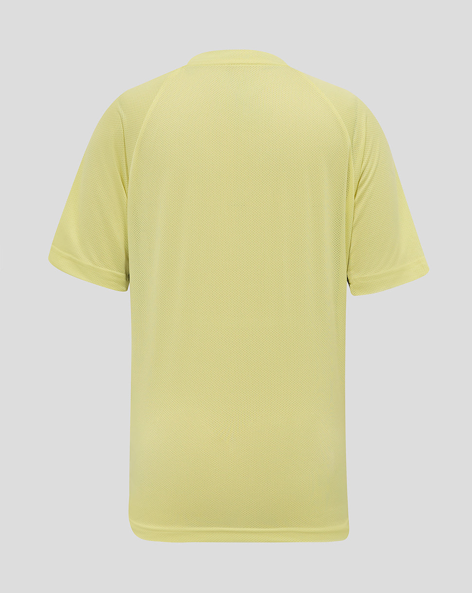 Everton 24/25 Junior Pro Players Training T-Shirt - Elfin Yellow/Ebony