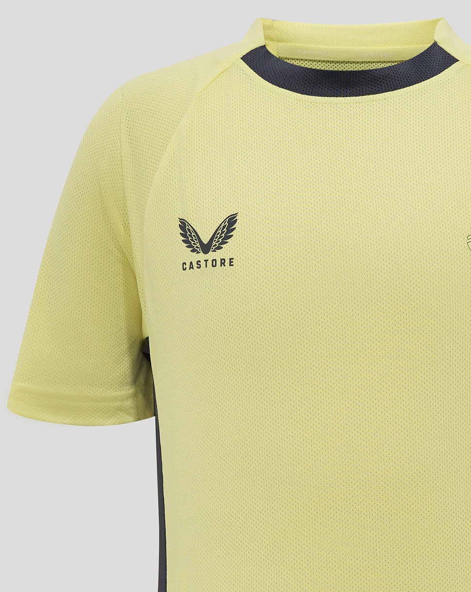 Everton 24/25 Junior Pro Players Training T-Shirt - Elfin Yellow/Ebony