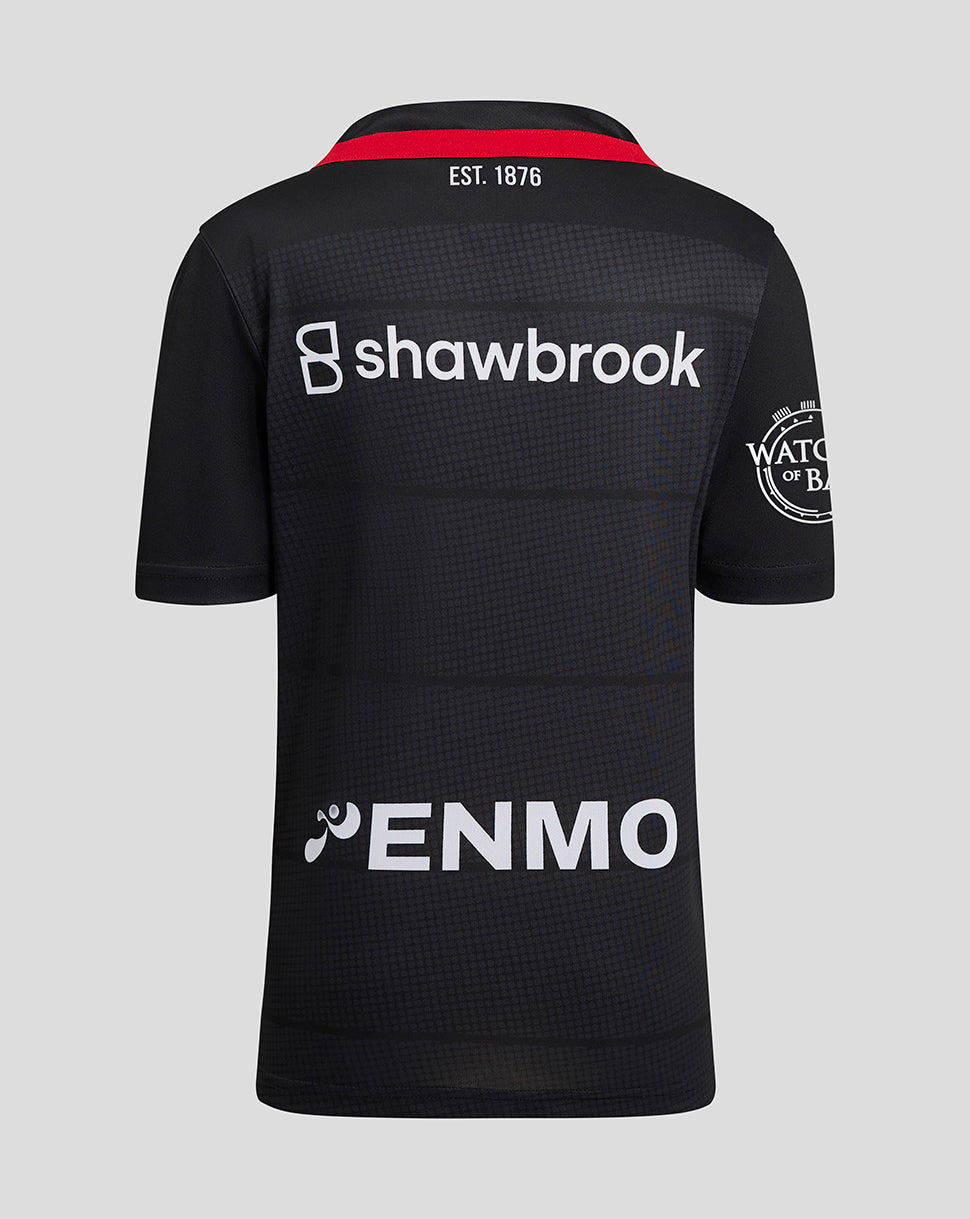 Saracens Junior 24/25 Heim Trikot - Schwarz