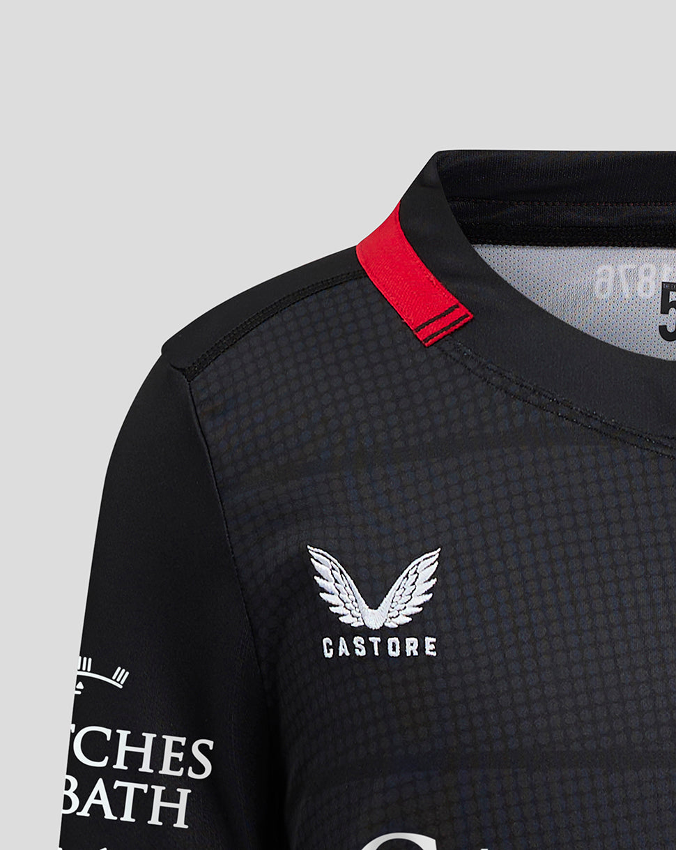 Saracens Junior 24/25 Heim Trikot - Schwarz