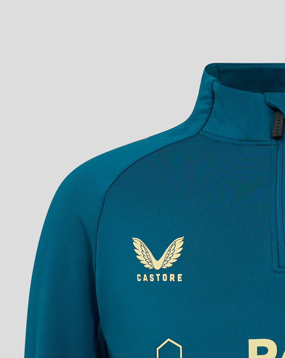 Preston Junior 24/25 Trainings-1/4-Zip – Blau - Ink Blue/Majolica Blue