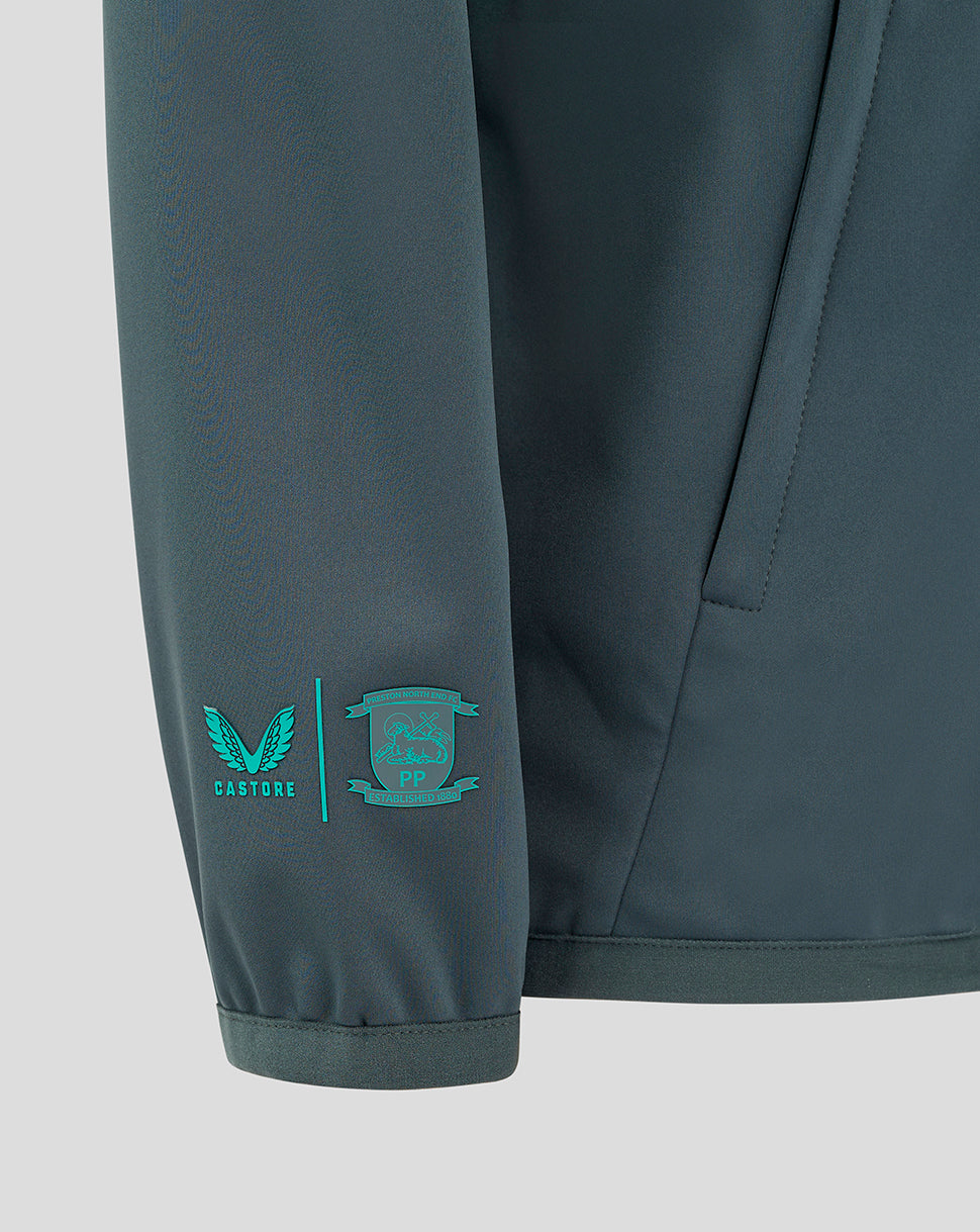 Preston Junior 24/25 Travel Jacke - Dunkles Schiefergrau