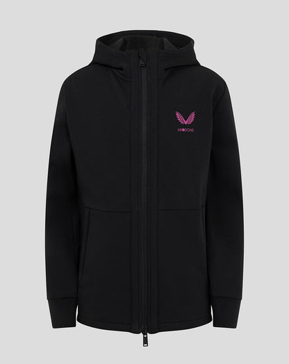 Mk Dons Junior 24/25 Hooded Travel Jacket