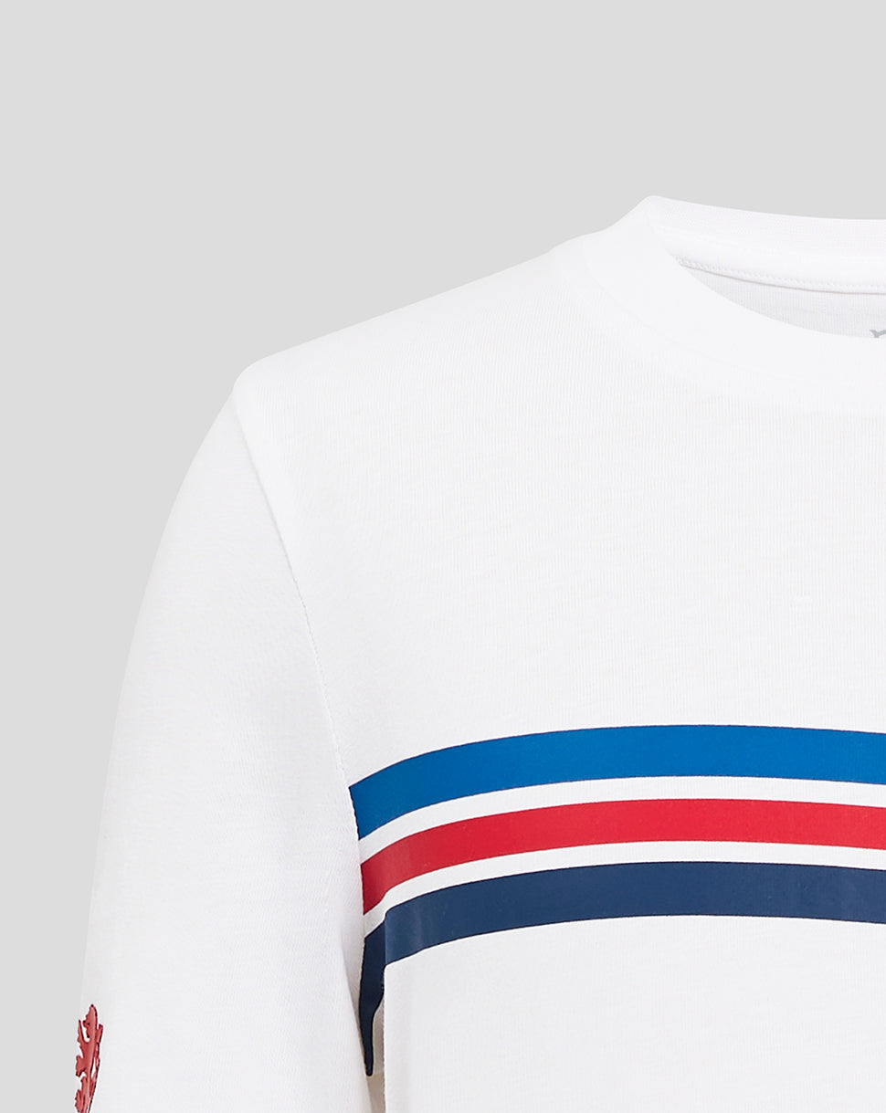 Camiseta de algodón Classic Rangers junior – Blanco brillante - Blanco brillante