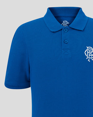 Rangers Junior Core Polo - Blue