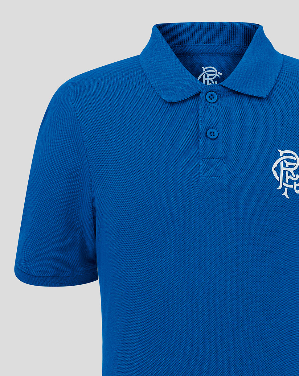 Rangers Junior Core Poloshirt – Blau - Lapis Blue