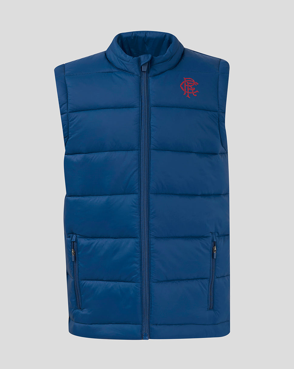 Rangers Junior Core Fan Gilet - Navy
