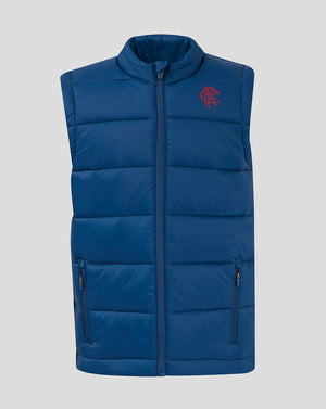 Rangers Junior Core Fan Gilet - Navy