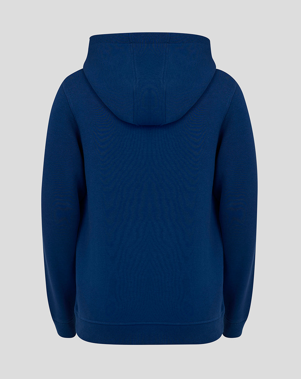 England Cricket Junior 24/25 Core Overhead Hoodie - Navy