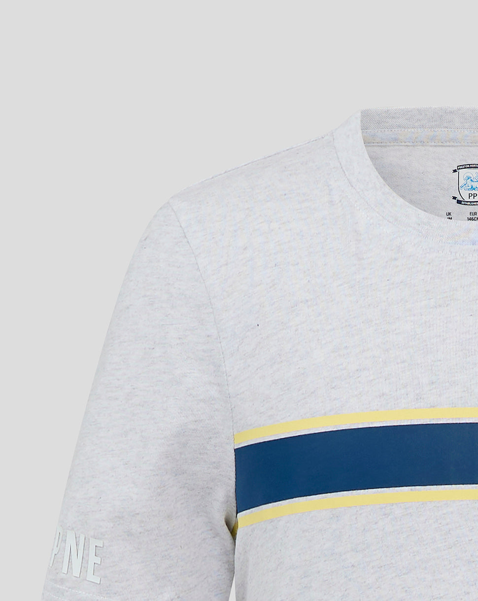 Junior 24/25 Classic Cotton T-Shirt - Grey - Grey Marl