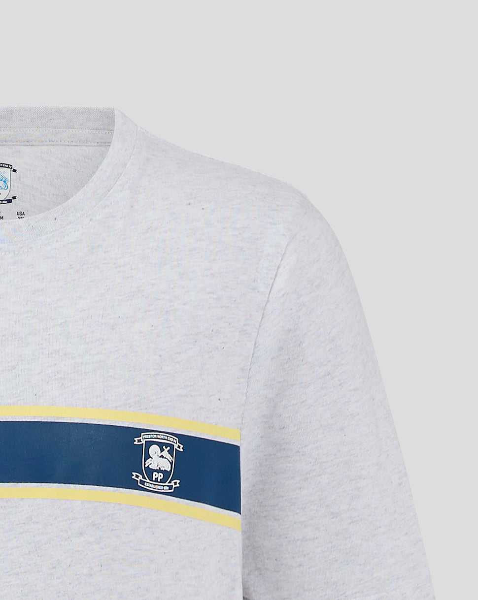 Junior 24/25 Classic Cotton T-Shirt - Grey - Grey Marl