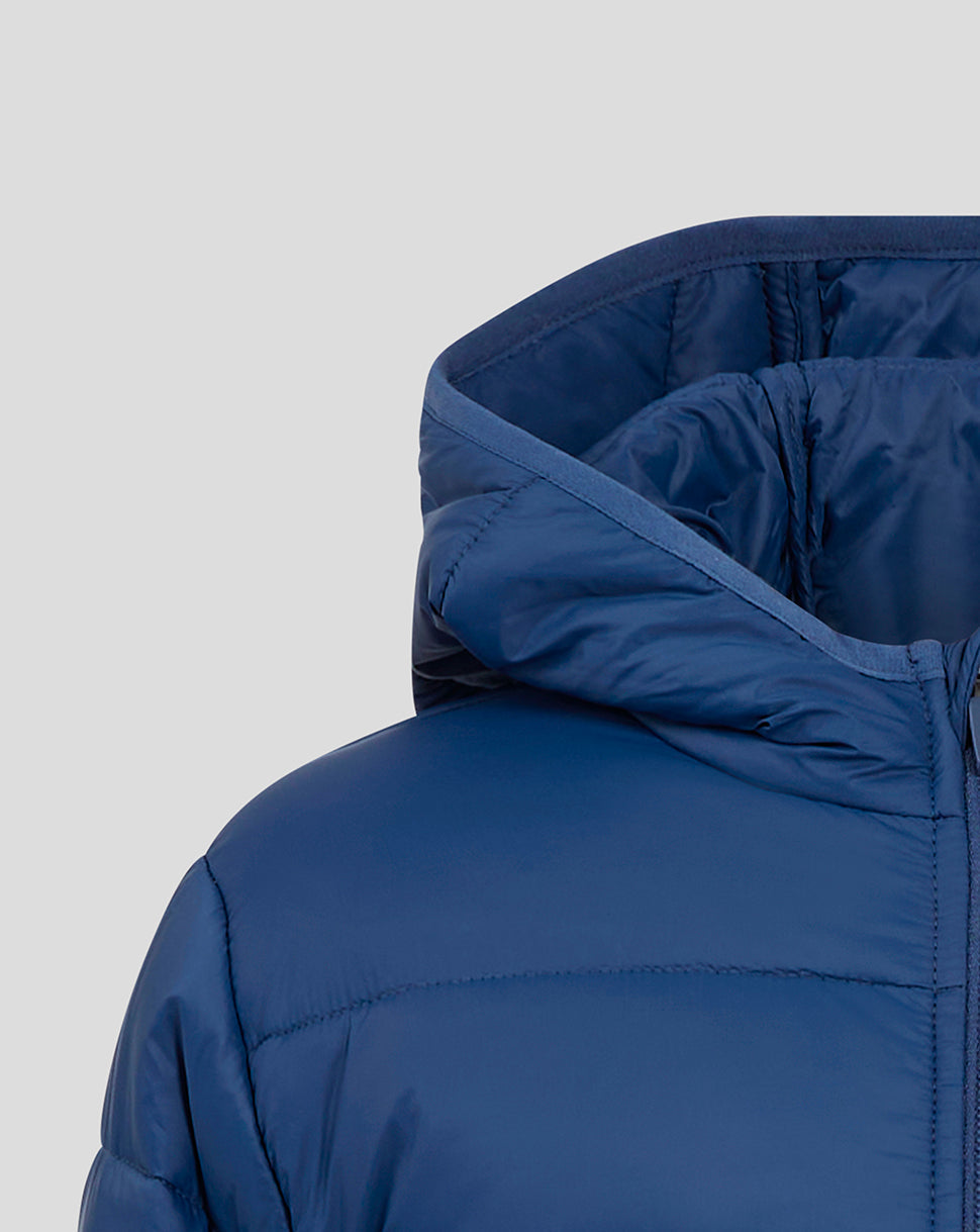 Rangers Junior 24/25 Core Fan Puffer Jacket - Navy