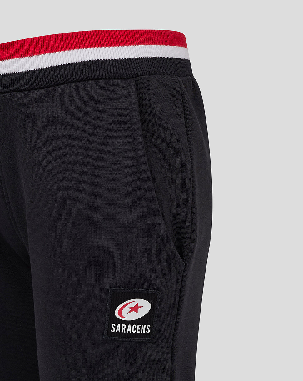 Saracens Junior Classic Joggers - Black - Black