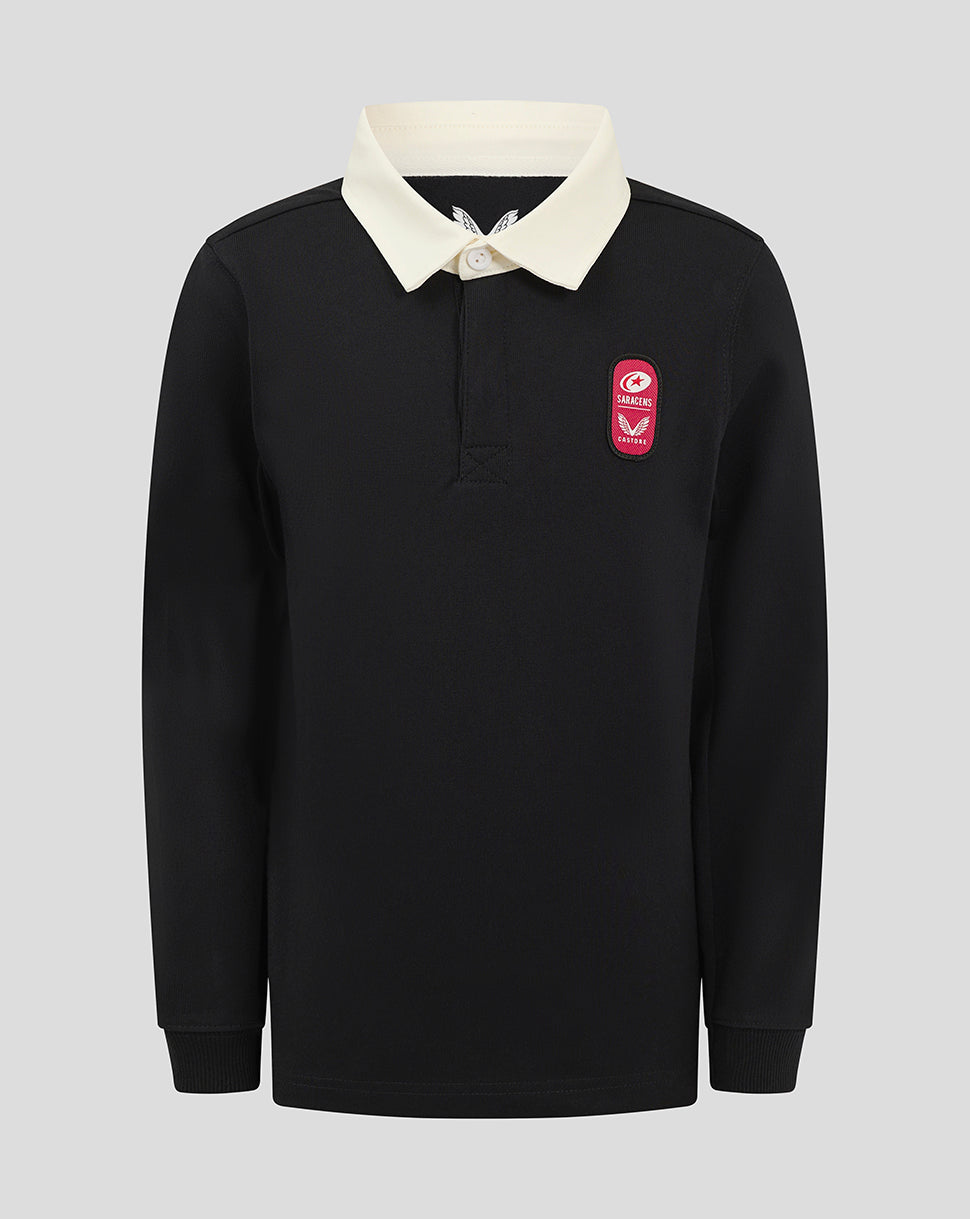 Saracens Junior Dual Branded Rugby Jersey