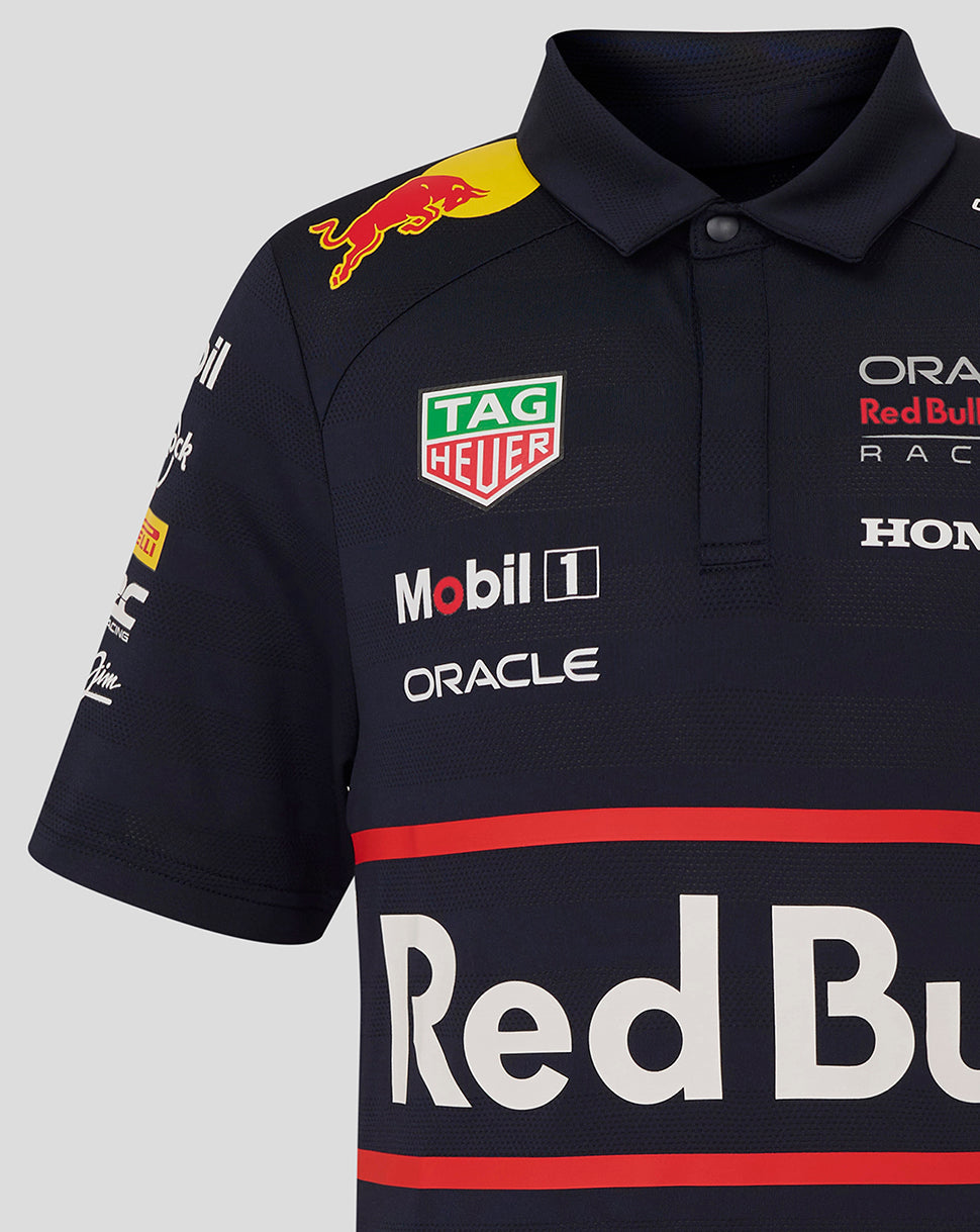 Oracle Red Bull Racing junior Teamline poloshirt met korte mouw – Night Sky - Night Sky